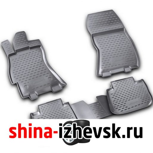 Коврик Autofamily коврик в салон полиуретановый черный для SUBARU Legacy BM/BR 2010- в Ижевске